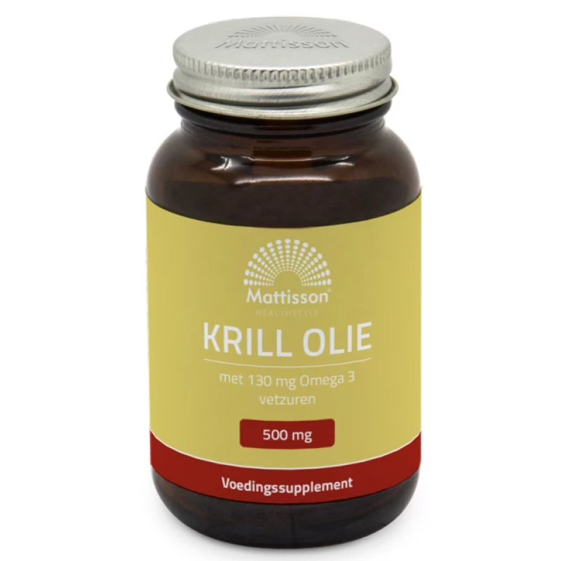 Krillolie 500 mg.