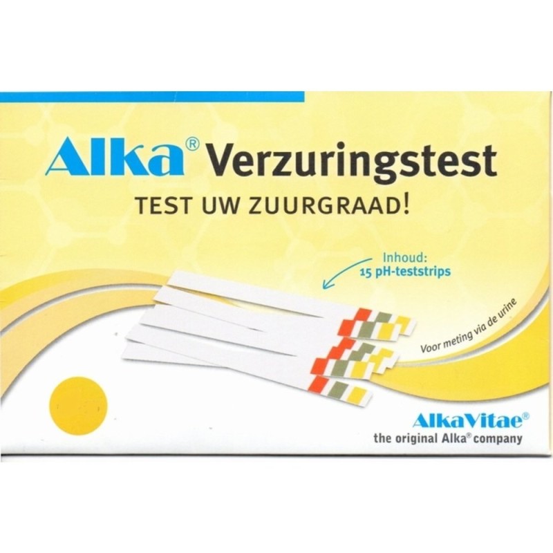 Alka® Strips pH-waarde - Alka NatuurlijkVoordeel.nl