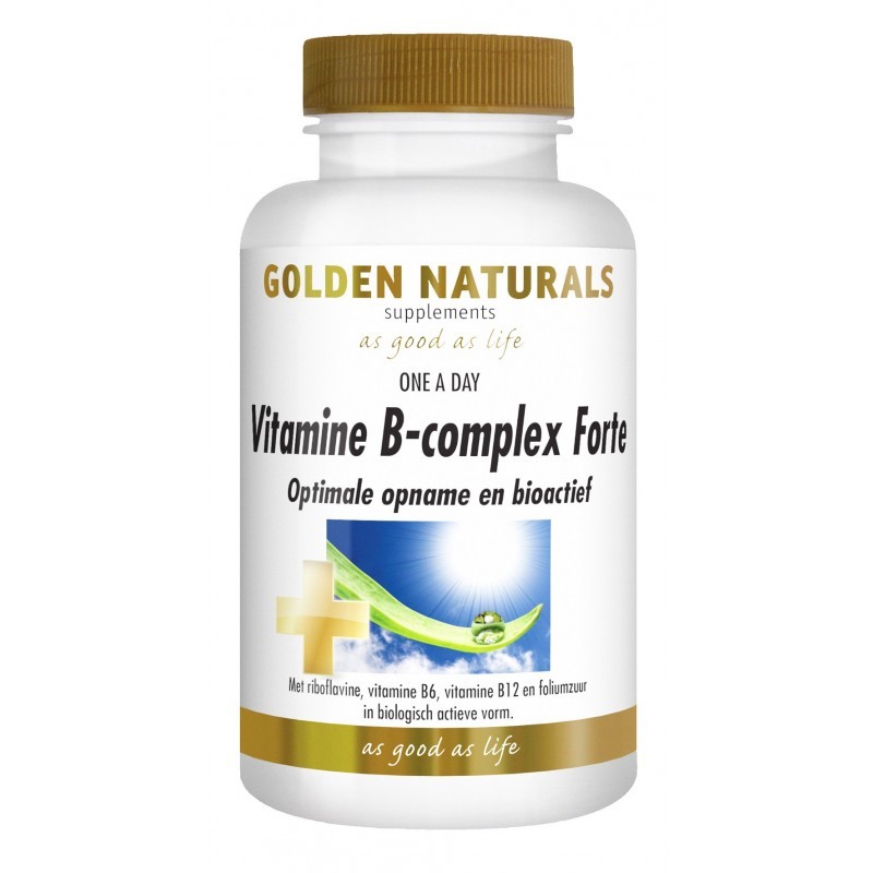 Vitamine B-Complex Forte - Golden Naturals - NatuurlijkVoordeel.nl